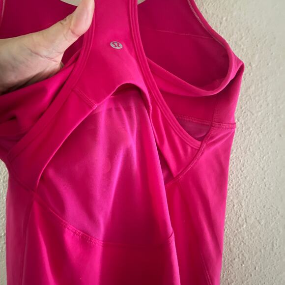 Lululemon Crossback Tank ll Jewelled Magenta pink Racerback - Picture 7 of 9